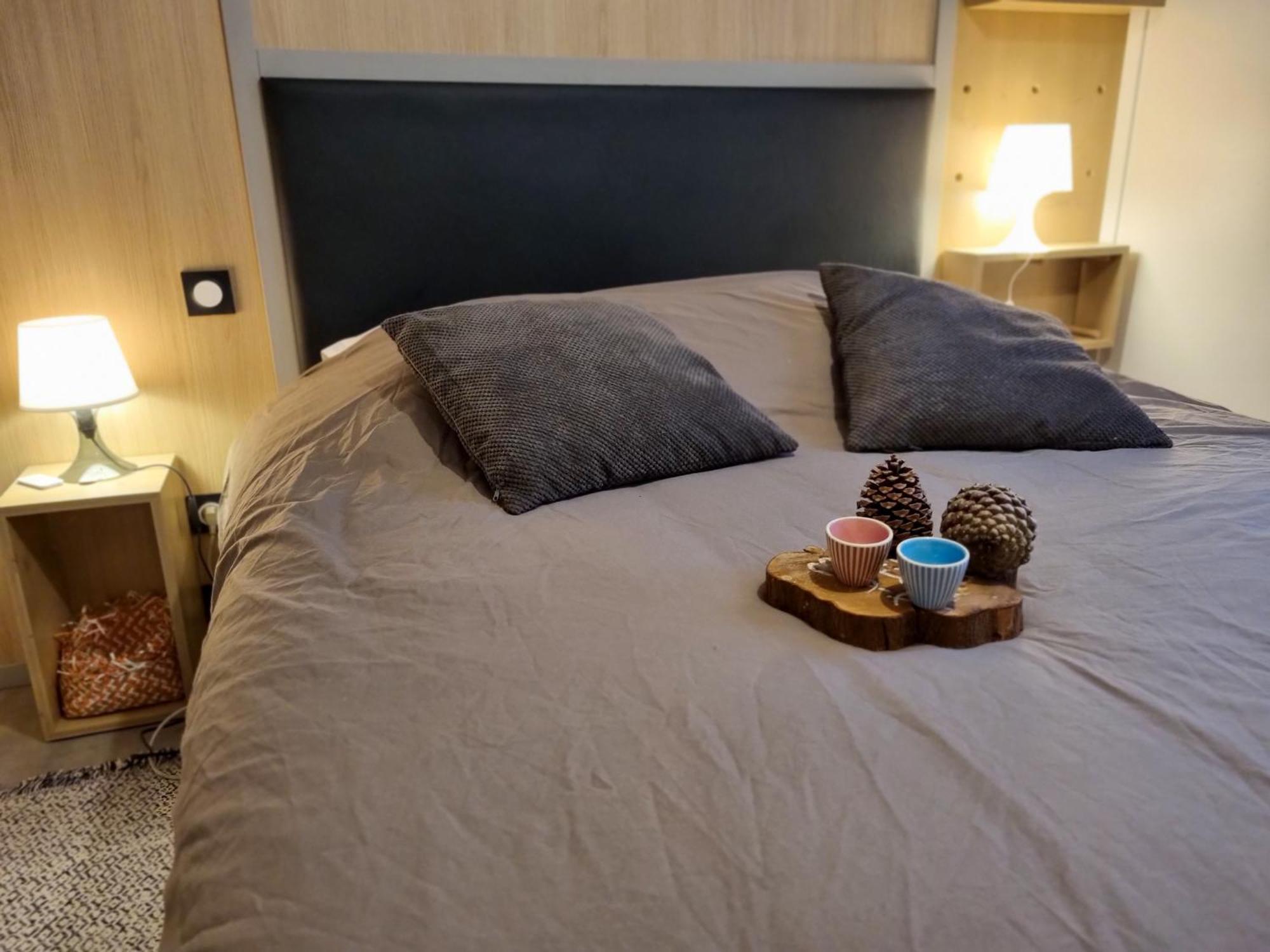 La Cabane 27 ~ Chalet Cosy Au Bord Du Lac De Peyre لابوير المظهر الخارجي الصورة